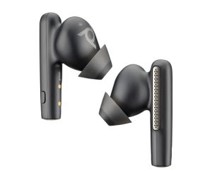 HP Poly Voyager Free 60 UC M Carbon Black Earbuds +BT700 USB-A Adapter +Basic Charge Case