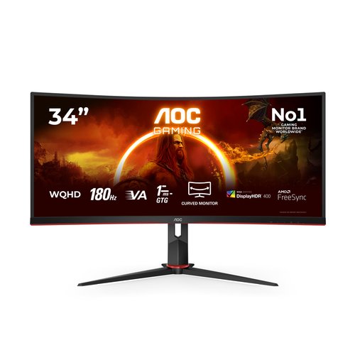AOC CU34G2XP/BK