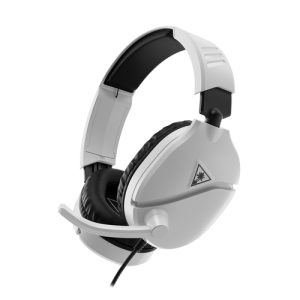 Turtle Beach Recon 70 White Wired Multiplatform Gaming Headset for PS5, PS4, Xbox Series X or S, Xbox One and Mobile with 3.5mm Wired Connection, Flip-to