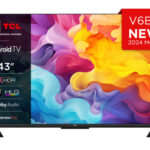TCL 43V6BK television