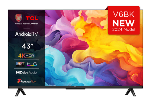 TCL 43V6BK television