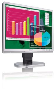 Philips LCD monitor with Ergo base, USB, Audio 19B1CS/86