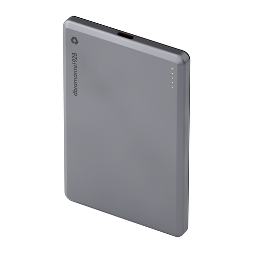 dbramante1928 re-charge - Power Bank 5K Wireless - Grey