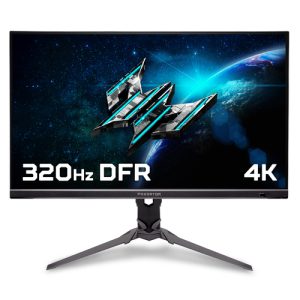 Acer Predator XB323QKV4 - 31.5" Ultra HD (3840x2160), 320Hz DFR, 0.5ms, HDR10, AMD FreeSync Premium Gaming Monitor
