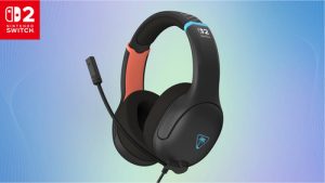 Turtle Beach Airlite Fit Charcoal Black Wired Gaming Headset Officially Licensed for Nintendo Switch 2 and Nintendo Switch, and Nintendo Switch OLED –