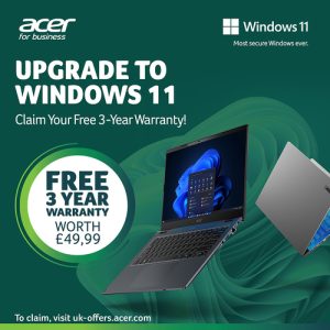 Acer Veriton X Series desktop (VX2722G) - Intel Core i5, 16GB RAM, 512GB SSD, Windows 11