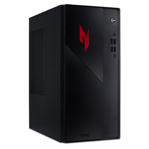 Acer Nitro 20 N20‑101 – Intel Core 5 210H, NVIDIA GeForce RTX 5050 (8GB), 16GB DDR4, 512GB PCIe SSD, Windows 11 Gaming Desktop
