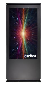 Ernitec 55 3000 nits 4K UHD Double-sided Ultra-High Brightness Outdoor Kiosk