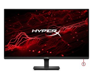 HP HyperX OMEN 27 inch QHD 240Hz Gaming Monitor - OMEN 27q G3
