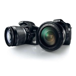Canon EOS 450D + EF-S 18-55mm IS + 55-250mm IS