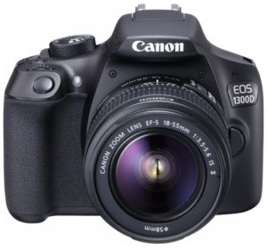 Canon EOS 1300D + 18-55mm IS II + 100EG Tas + 8GB SD