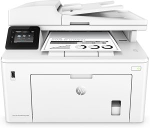 HP LaserJet Pro M227fdw Wireless Multifunction Black and white Printer, Copier, Scanner; Duplex