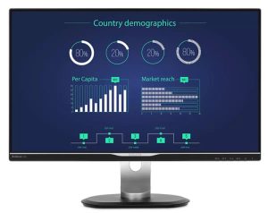 Philips LCD monitor with USB-C Dock 258B6QUEB/00