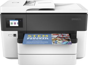 HP OfficeJet Pro 7730 Wireless All-in-One Color Printer, Two-sided printing; Copier, Scanner