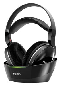 Philips SHD8850/79 Wireless Over-Ear Hi-Fi TV Headphones, Black
