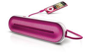 Philips MP3 portable speaker SBA1600PNK/27