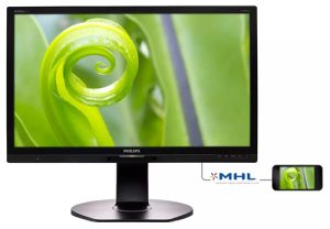 Philips LCD monitor with SoftBlue Technology 241P6EPJEB/00