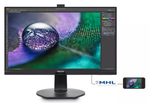 Philips 4K UHD LCD monitor with PowerSensor 272P7VPTKEB/00