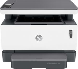 HP Neverstop Laser 1202nw Wireless Multifunction Black and white Printer, Copier, Scanner