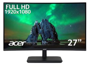 Acer ED270RPbiipx 27 inch FHD Curved Monitor (VA Panel, FreeSync, 165Hz, 5ms, DP, HDMI, Black)