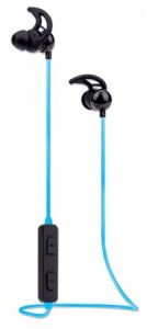 Manhattan Bluetooth In-Ear Headset, Multi Coloured Cable Light, Omnidirectional Mic, Integrated Controls, Ear Hook for Secure Fit, 5 hour usage time (