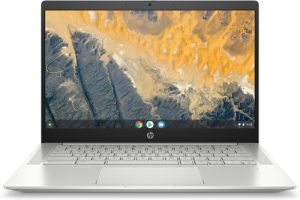 HP Chromebook Pro c640 (10X68EA) + P24h G4 (7VH44AT) + USB Keyboard for PC (QY776AT) + USB Optical Scroll Mouse (QY777AT)