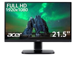 Acer KA222Qbi 21.5 inch FHD Monitor (IPS Panel, FreeSync, 75Hz, 1ms, HDMI, VGA, Black)