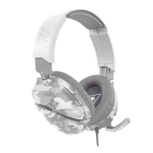 Turtle Beach Recon 70 Camo White Wired Multiplatform Gaming Headset for PS5, PS4, Xbox Series X or S, Xbox One and Mobile with 3.5mm Wired Connection, Fl