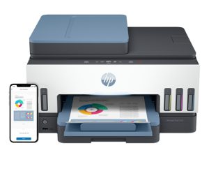 HP Smart Tank 7606 Wireless All-in-One Color Printer, Two-sided printing; Copier, Scanner