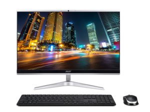 Acer Aspire C24-1650 All-in-One PC - (Intel Core i5-1135G, 8GB, 512GB SSD, 23.8 inch Full HD Display, Wireless Keyboard and Mouse, Windows 1