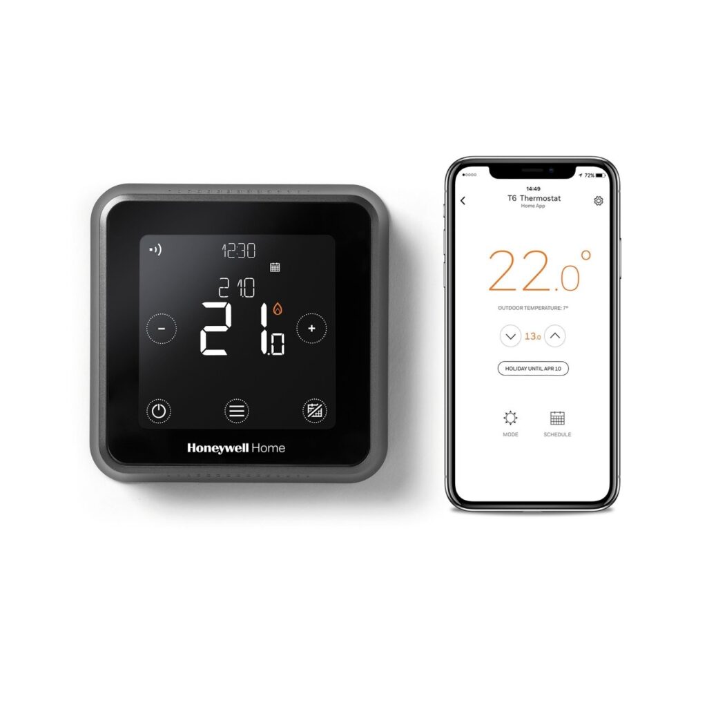 Honeywell Home T6R-HW Wall-Mounted Smart Thermostat Kit