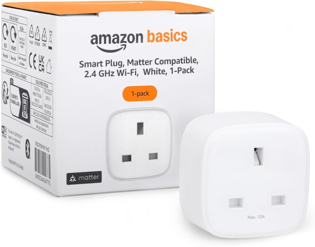 Amazon Basics Matter Smart Plug UK