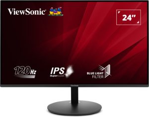 Viewsonic 24” Full HD 120Hz Monitor with HDMI and VGA