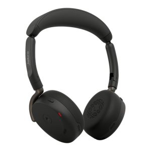 Jabra Evolve3 65 Flex MS - USB-C with Dongle - Black (Wireless Charging Pad)