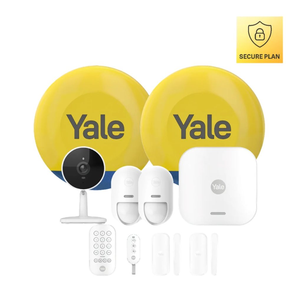 Yale Home Alarm Core Plus Vision Kit + Secure Protection Plan