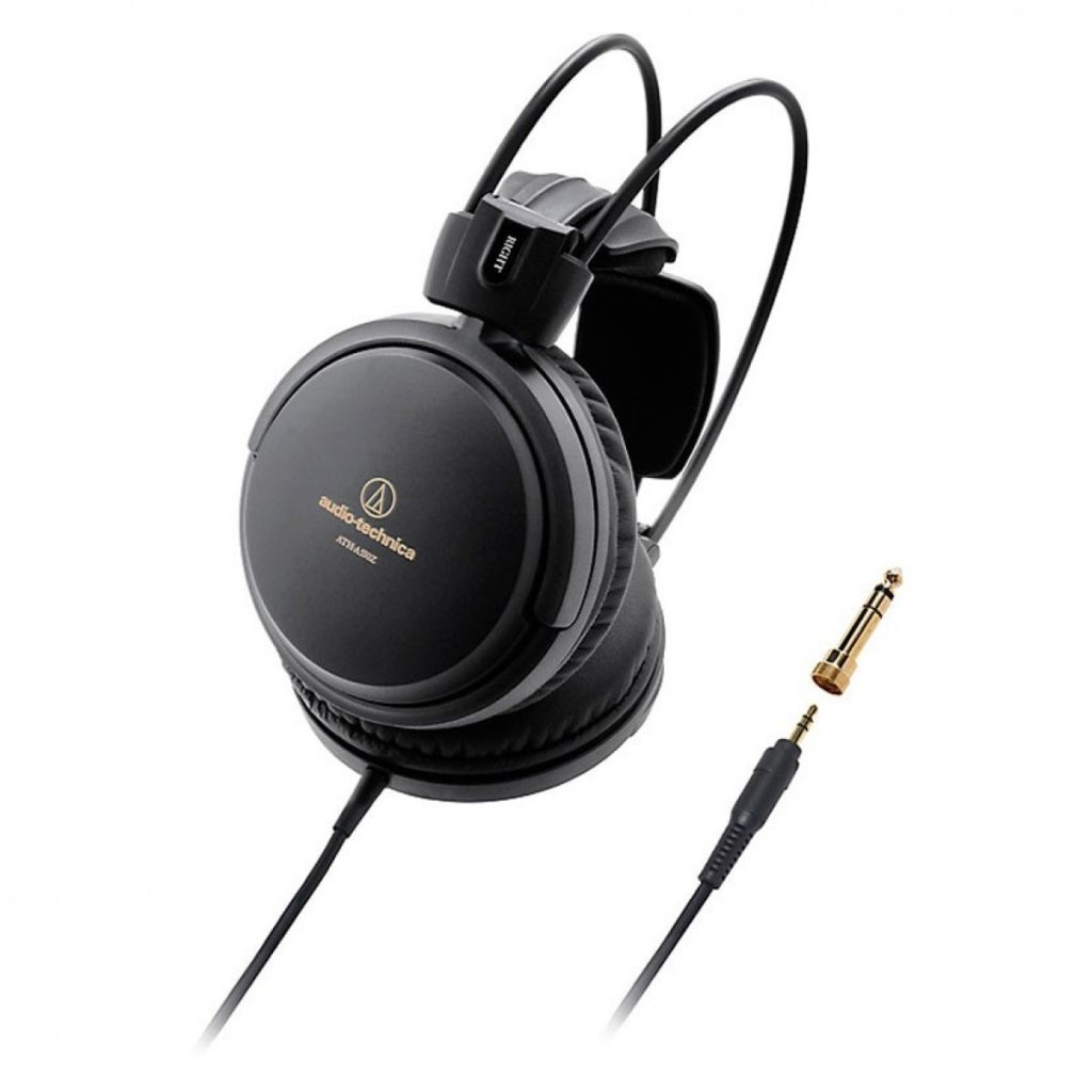 Audio-Technica ATH-A550Z Black High Fidelity Closed Back Headphones