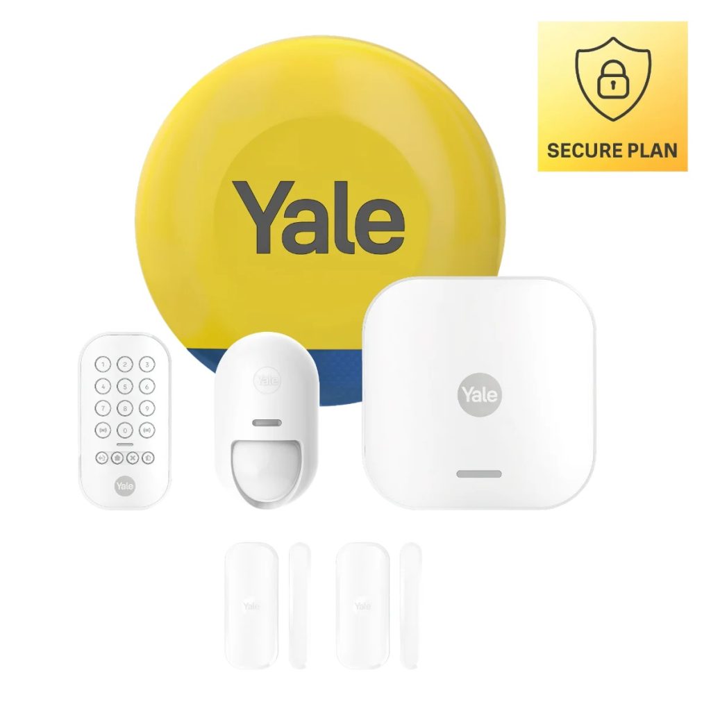 Yale Home Alarm Core Kit + Secure Protection Plan
