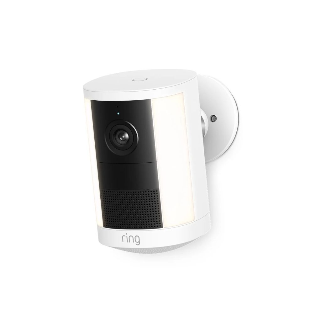 Ring Spotlight Camera 2K Battery (White)