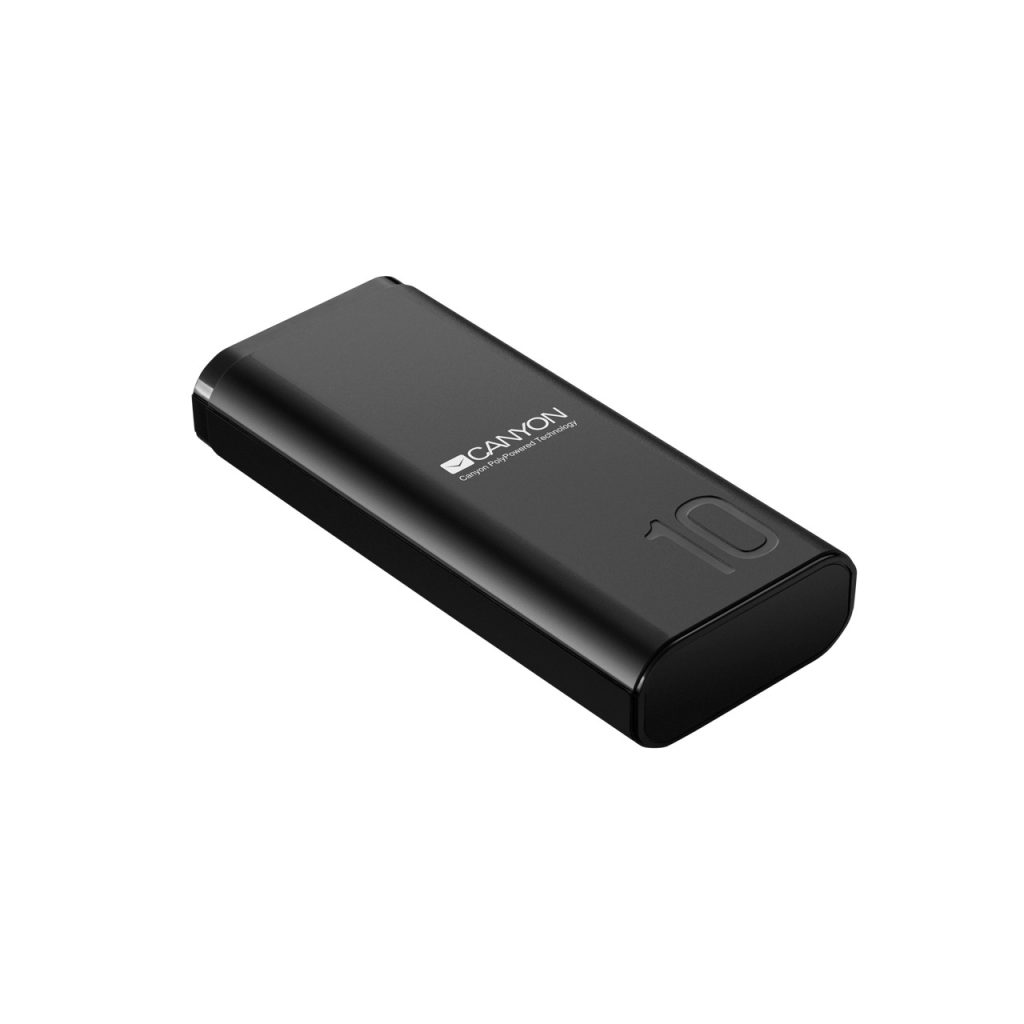 CANYON CNE-CPB010B power bank Lithium Polymer (LiPo) 10000 mAh Black