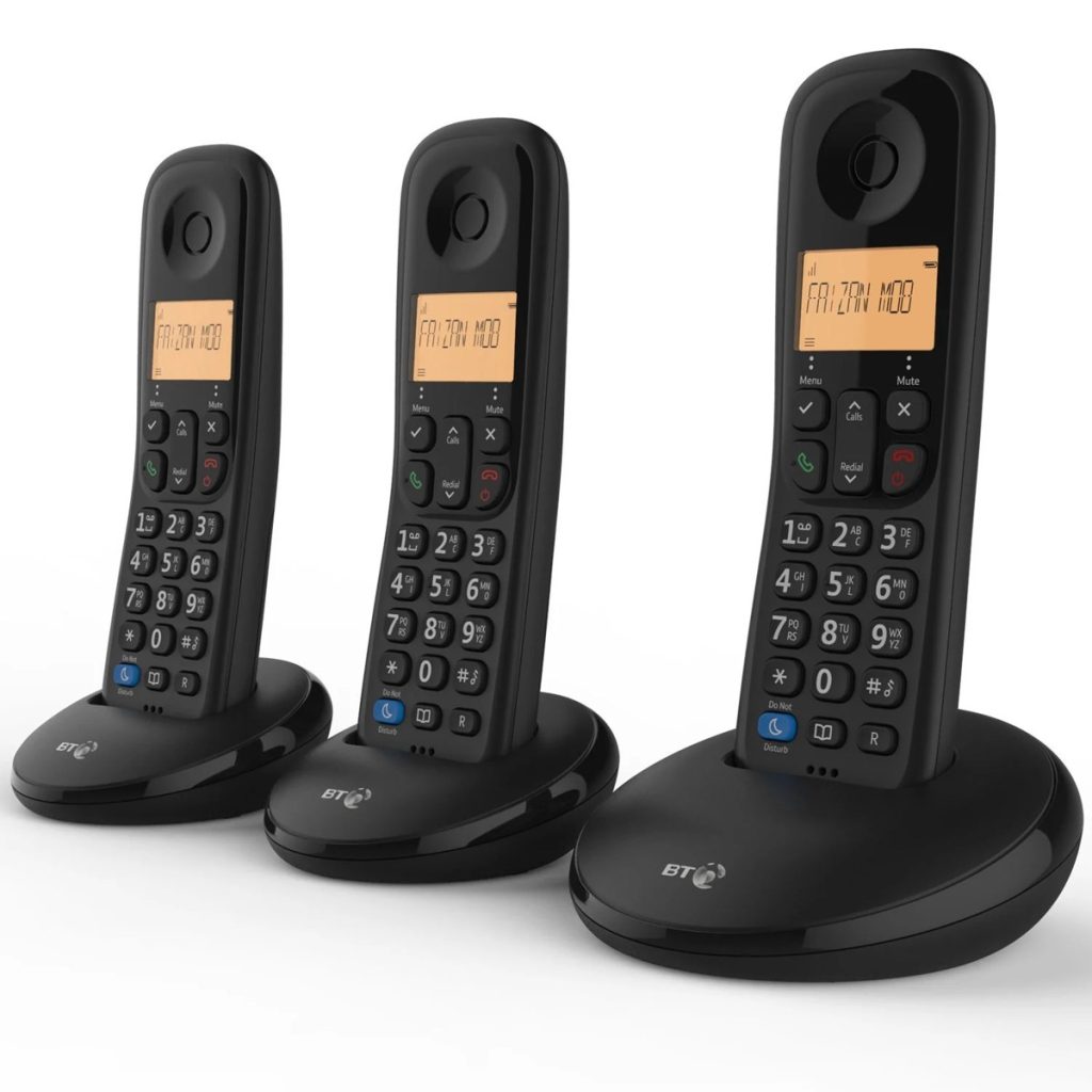 BT Everyday — 3 cordless handsets